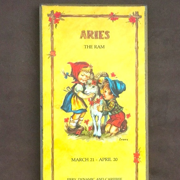Aries Zodiac Plaque - Picture 7 of 10